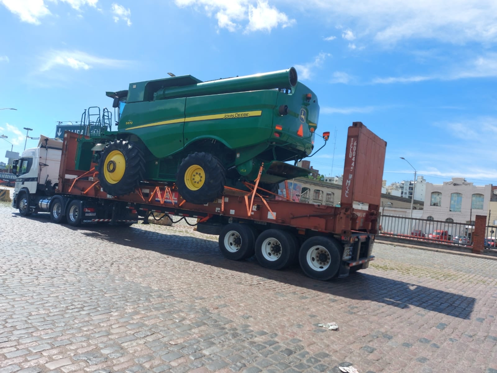 Agromeco can ship your heavy machinery worldwide